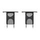 thumbnail image 1 of Kenally Red de barrera para mascotas de coche, asiento trasero de animales, seguridad Universal para Interior de coche, accesorio de aislamiento de Negro 2piezas Kenally CBP161154, 1 of 5