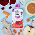 thumbnail image 5 of Once Upon a Farm Organic Refrigerated Baby Food Fruit & Veggie Blend Apple, Carrot, Beet & Ginger with Flax Seed, 3.2oz Pouch, 5 of 13