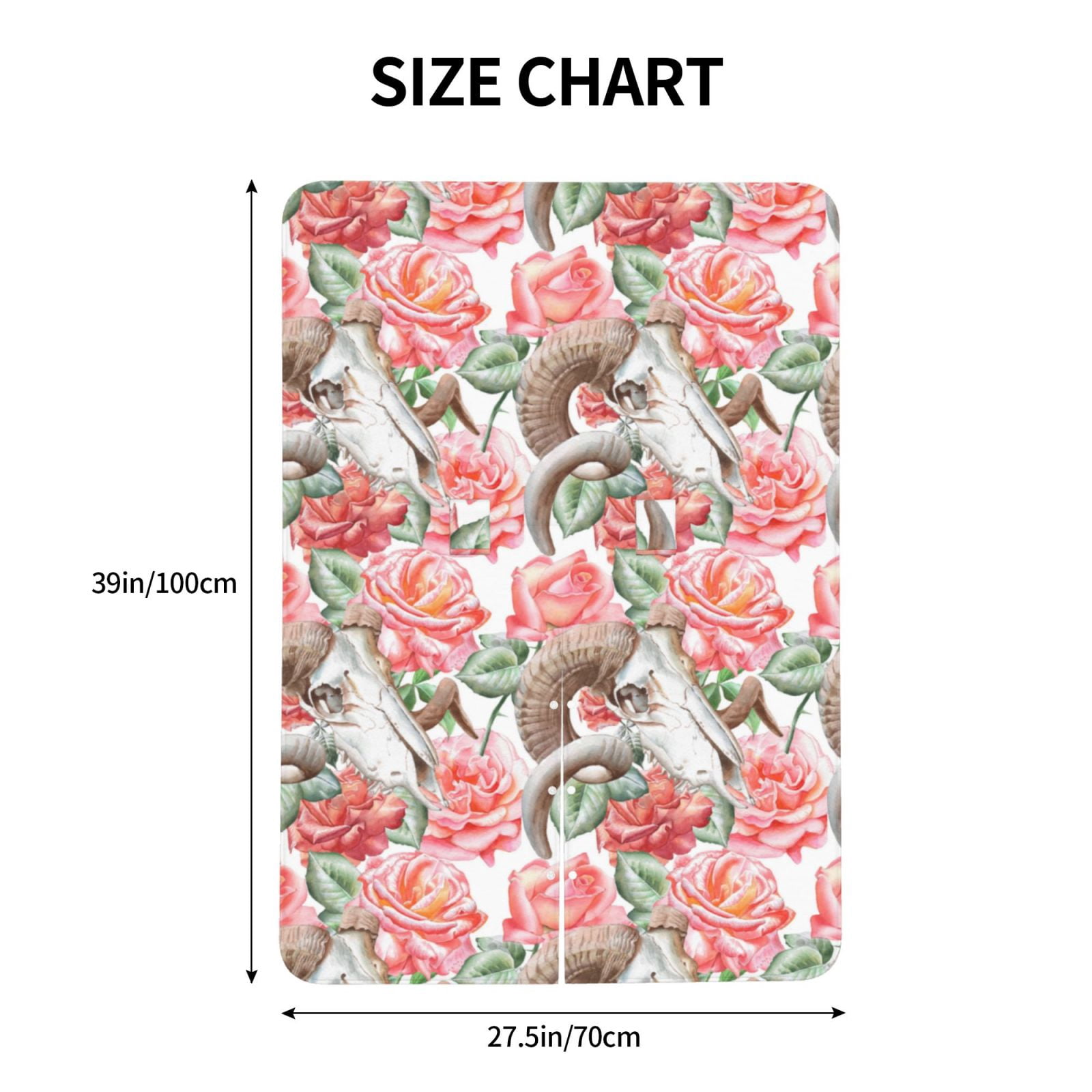 Car Seat Cover Baby - aesthetic roses goat skull Breathable Infant Car Seat Cover for Baby Carseat, Lightweight Comfort Baby Essentials Must Haves Newborn Stuff for Girl Boy