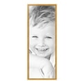 thumbnail image 2 of ArtToFrames 17" x 46" Gold Compo with Cream Picture Frame, 17x46 inch Gold Wood Poster Frame (WOM-5228),  Pack, 2 of 7