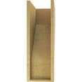 thumbnail image 4 of 9"W x 18"D x 27"H Classic Clemmons Rough Cedar Woodgrain TimberThane Corbel, Primed Tan, 4 of 6