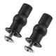 thumbnail image 3 of Toilet Seat TOP FIX Seat Hinge Hole Fixings Well Nut Screw Rubber Back to Wall Pair, 3 of 5