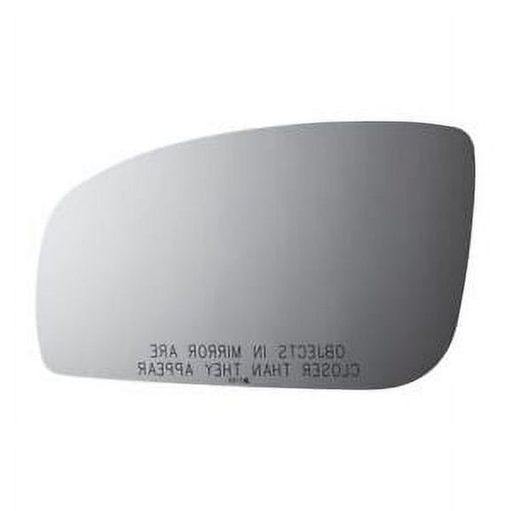 Convex Passenger Side Replacement Mirror Glass for 07-10 G35, M35, M45 W/O Baking Plate