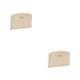 thumbnail image 1 of Inteprter Estuche de lápices multifunción para útiles escolares organizados Almacenamiento organizado beige 2Conjunto, 1 of 6