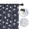 thumbnail image 4 of Pioneer Flower Floral Print Pattern Teens Curtains,Teens Insulated Curtains Set Of 2,Bedroom Essentials,Toddler Room Decor 42"x63", 4 of 5