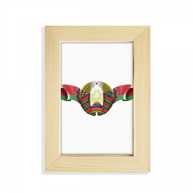 Marco de foto de madera Unbranded bandera emblema nacional 5x7 pies