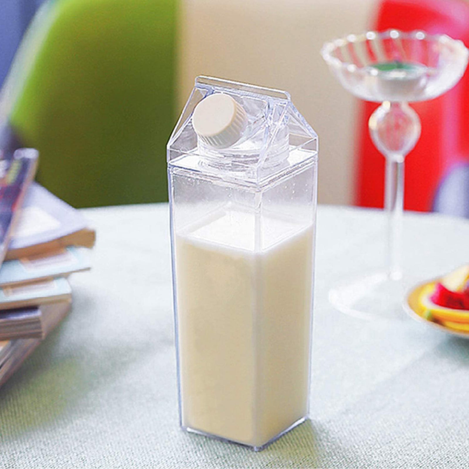 Hand blown Clear Glass Box: The Perfect Mini Milk Carton - Temu