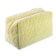 thumbnail image 6 of Unique Bargains 1Pcs Travel Makeup Bag Makeup Brush Holder Makeup Organizer Bag Cosmetics Storage Bag Cloth Yellow, 6 of 7