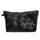 thumbnail image 1 of Black Skull Cosmetic Bag Women PU Leather Makeup Bag Travel Organizer, 1 of 5