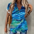 thumbnail image 2 of Cárdigan informal de manga corta con drapeado floral y parte delantera abierta para mujer, blusas fluidas con dobladillo con volantes ligeros de verano Pompotops hkajfhjk471484, 2 of 4
