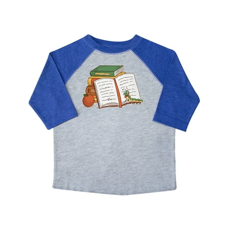 

Inktastic Tiny Library Bookworm Gift Toddler Boy or Toddler Girl T-Shirt