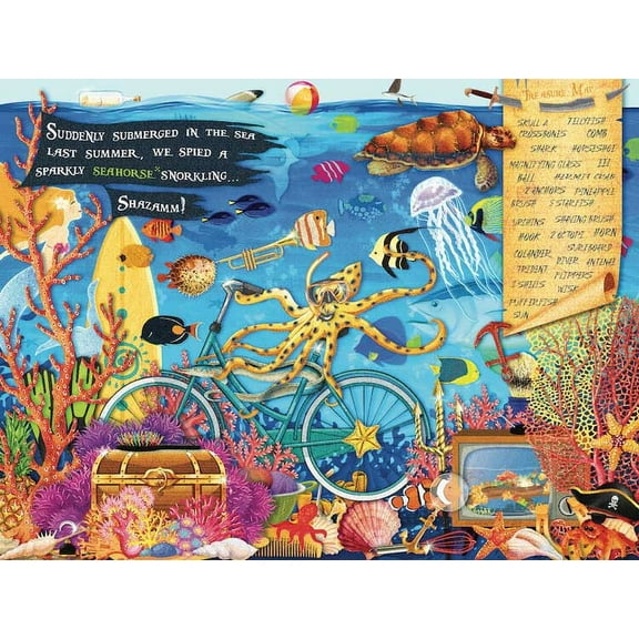 Puzzles with Hart Undersea a Seek and Find 500 pc Puzzle