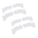 thumbnail image 1 of 4Pairs Gel Toe Stretchers Separator Spacers Bunions White, 1 of 7