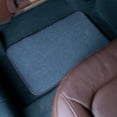 thumbnail interactive-video image 1 of BDK 4-Piece Semi-Custom Fit Carpet Floor Mats With Heavy-Duty Heel Pad - Medium Gray 1 of 5