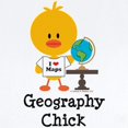 thumbnail image 2 of CafePress - Geography Chick Infant Bodysuit - Baby Light Bodysuit, Size Newborn - 24 Months, 2 of 4
