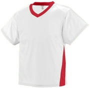 Augusta M Youth High Score Jersey White/Red 9726