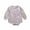 Gray, variant on Toddler Baby Girl Rompers Spring Baby Girls Boys Cute Romper Long Sleeve Button Sweatshirt Jumpsuits Summer Jumpsuit For Girls Boys