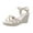 Beige, variant on Juebong Wedge Sandals for Womens Dressy Summer Open Toe Ankle Strap Wedge Sandal - Dressy Sandals Women - Comfortable Summer Bohemia