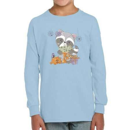 

Cute Baby Racoon Halloween Long Sleeve Toddler -Image by Shutterstock 2 Toddler