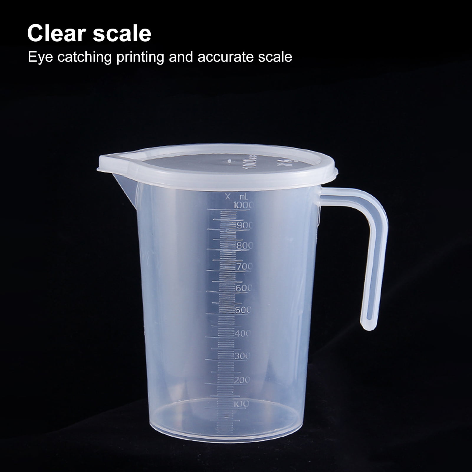 2pcs Kitchen Tools Measuring Cup Jug Pour Spout 50ml 100ml Wide  Compatibility