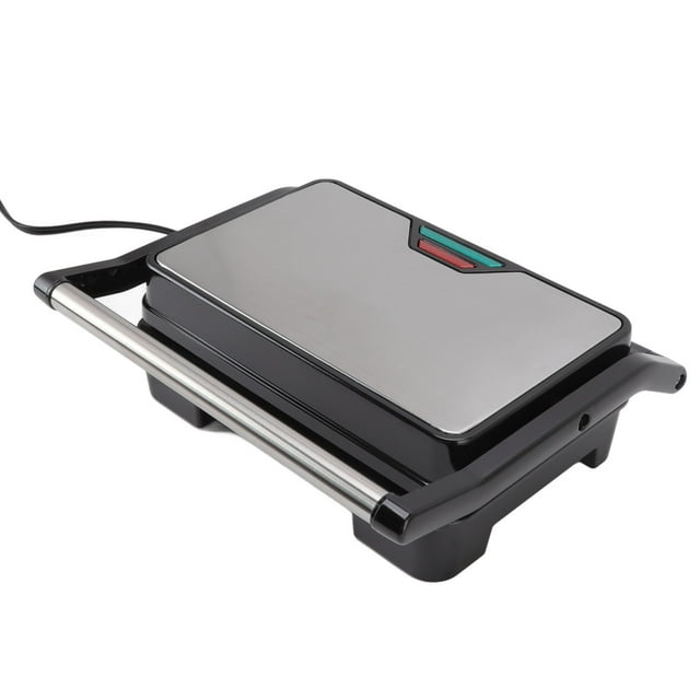 Panini Press Grill, Panini Maker US 110V Double Sided Heating 850W Nonstick for Home