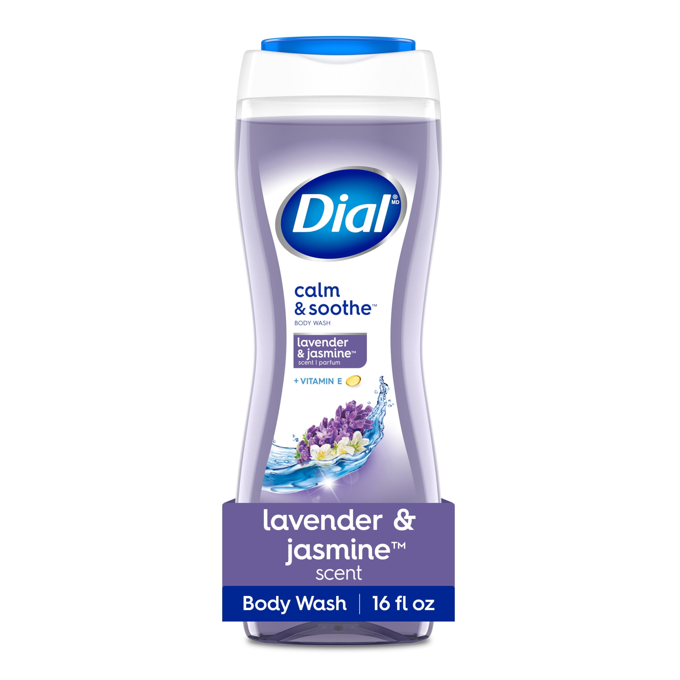 Dial Body Wash, Calm & Soothe, 16 fl oz, Lavender & Jasmine