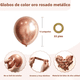 thumbnail image 2 of Decoracion Fiesta Cumpleaños #12 Metal Globos 50 Xtellar rosa, 2 of 3