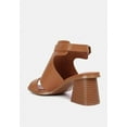 thumbnail image 3 of Polessi Pin Buckle Ankle Mules, 3 of 9