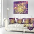 thumbnail image 2 of Designart Beautiful Flowers in Meadow - Floral Throw Pillow - 18x18, 2 of 4
