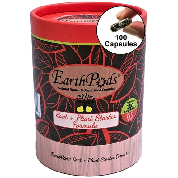 EarthPods® REVITALIZE Organic Plant Food Spikes (100 Fertilizer Capsules)