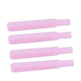 thumbnail image 4 of 20pcs Cable Organizers Fasten Mouse Cable Ties Polyester Sticky Zip Wire Winders  Pink  10x130mm, 4 of 10