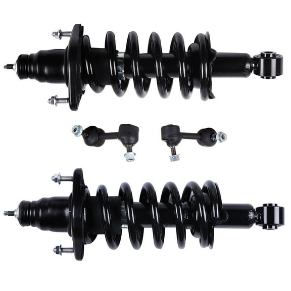 AUTOMUTO Struts & Shocks Quick-Strut Rear Strut Spring Assembly Stabilizer Bar Link Fit For 2007-2011 for Honda CR-V