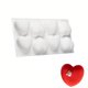 thumbnail image 1 of Molde de silicona con forma de corazón de 8 cavidades: una herramienta de cocina imprescindible for hornear mousse, chocolate y pasteles, 1 of 5