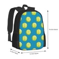 thumbnail image 3 of Daiia Ball Tennis Backpack for Men and Women -Durable Backpack Large Capacity, Water-Resistant Bag with Adjustable Straps and Laptop Compartment, 3 of 9