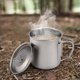 thumbnail image 3 of Taza ultraligera de titanio para exteriores taza portátil para acampar Picnic taza de agua, 3 of 8