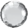 thumbnail image 1 of Silver Round Mylar Balloon, 1 of 1