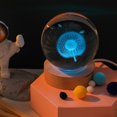 thumbnail image 3 of 3d Glowing Crystal Ball Night Light Ornament Creative Coloful Night Scene Lamp With Base For Home Decor Gift, 3 of 9