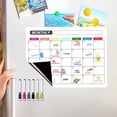 thumbnail image 5 of Milue Magnetic Fridge Calendar Weekly Planner for To-do-list Board Memo Board, 5 of 21
