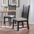 thumbnail image 3 of Linon Bonnie Black Chair Uph Seat, 3 of 15
