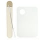thumbnail image 1 of Juego de paleta de maquillaje cosmético acrílico Unique Bargains con raspador transparente, 1 of 1