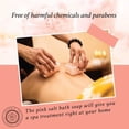 thumbnail image 4 of Pride Of India Pink Salt Crystal Accessories (Pink Salt Crystal Soap - Regular Shape), 4 of 7