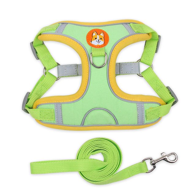 New Adjustable Dog Harness - Personalized, Reflective, and Breathable Pet Harness Vest ShopWise Round