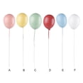 thumbnail image 2 of Moyic 1 Juego de bonitos suministros para decoración de tartas, exquisito soporte para globos, juego para hornear, recuerdos de fiesta para Type3 NO3, 2 of 6