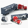 thumbnail image 4 of Travelwant 1:65 Toddler Toys for 3 4 5 6 Years Old Boys, Transport Cars Carrier Set Truck Toys Die-cast Vehicles Truck Toys Cars, Alloy Metal Toys Set for Age 3-9 Kids Boys & Girls, 4 of 8