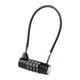 thumbnail image 3 of Candado de cable con combinación de 4 dígitos, resistente, de seguridad, multiusos Cable de 28 cm, 3 of 9