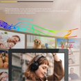 thumbnail image 5 of 8 Inch Digital Photo Frame 1280x800 HD IPS Display Support Screen Switching USB and Storage Card Slots Digital Picture Frame 100?240V Black EU Plug, 5 of 5