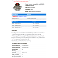 thumbnail image 2 of Water Pump - Compatible with 2003 - 2018 Ford Focus 2004 2005 2006 2007 2008 2009 2010 2011 2012 2013 2014 2015 2016 2017, 2 of 2