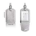 thumbnail image 3 of PU Suitcase Luggage Tags Name Address Holder Identifier Label Tag, 3 of 20