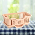 thumbnail image 2 of justharion Dish Drying Rack Kitchen Storage Rack Tools for Kitchen Countertop Cabinet Pink, 2 of 9