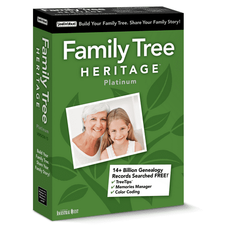 Family Tree Heritage™ Platinum 15 – Mac (Best Family Tree Program For Mac)